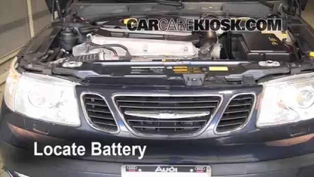 2005 Saab 9-5 Arc 2.3L 4 Cyl. Turbo Sedan Battery Jumpstart